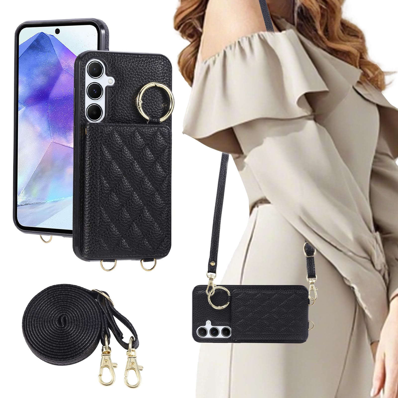 Amazon.co.jp: Gedurya Galaxy A54 5G ケース 手帳型 SCG21 SC-53D